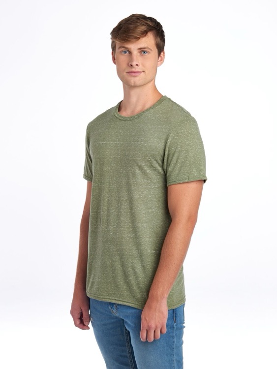 JERZEES Snow Heather Ring-Spun Unisex T-Shirt 10