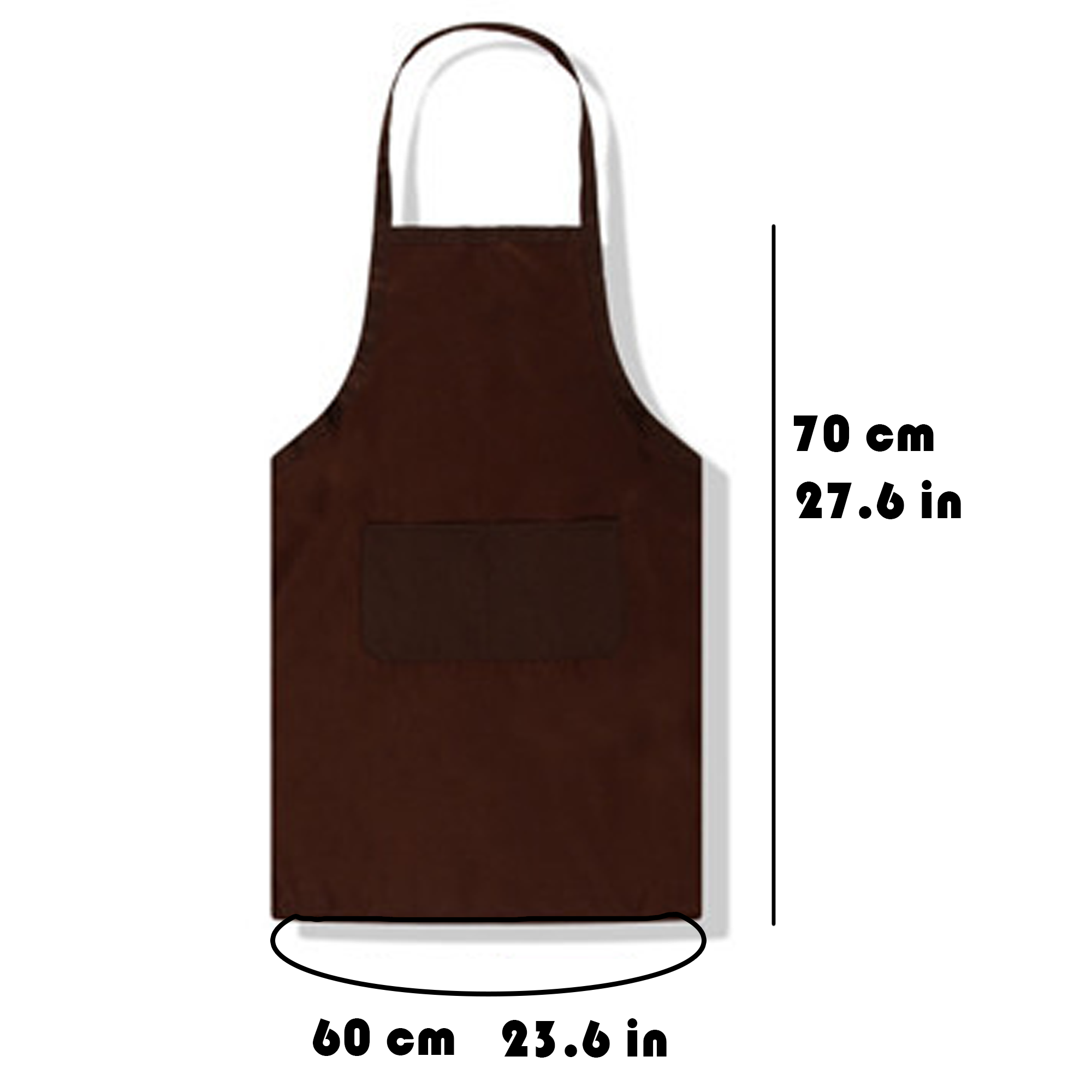 Customizable Logo Polyester Apron With 2 Pockets 3