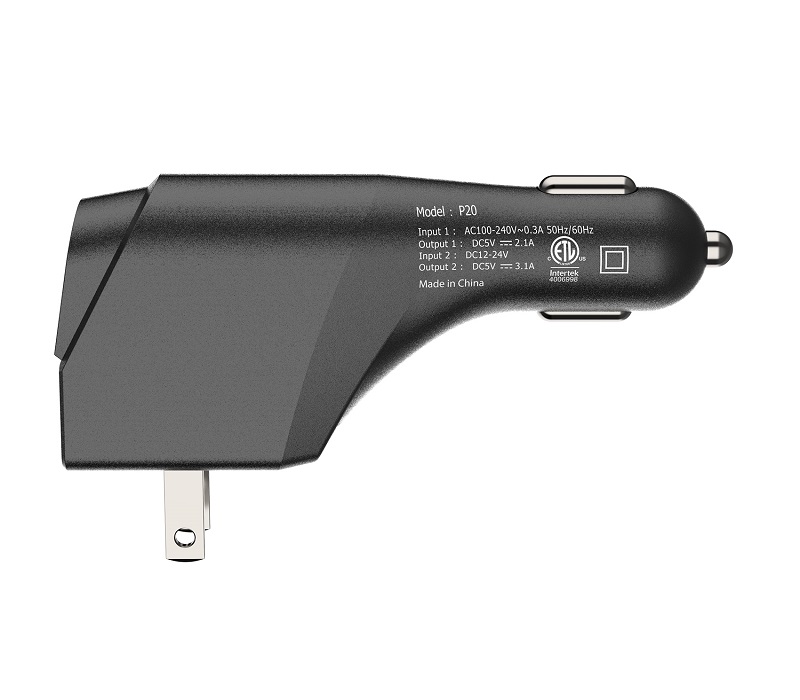 Car+Wall LED Charger 9