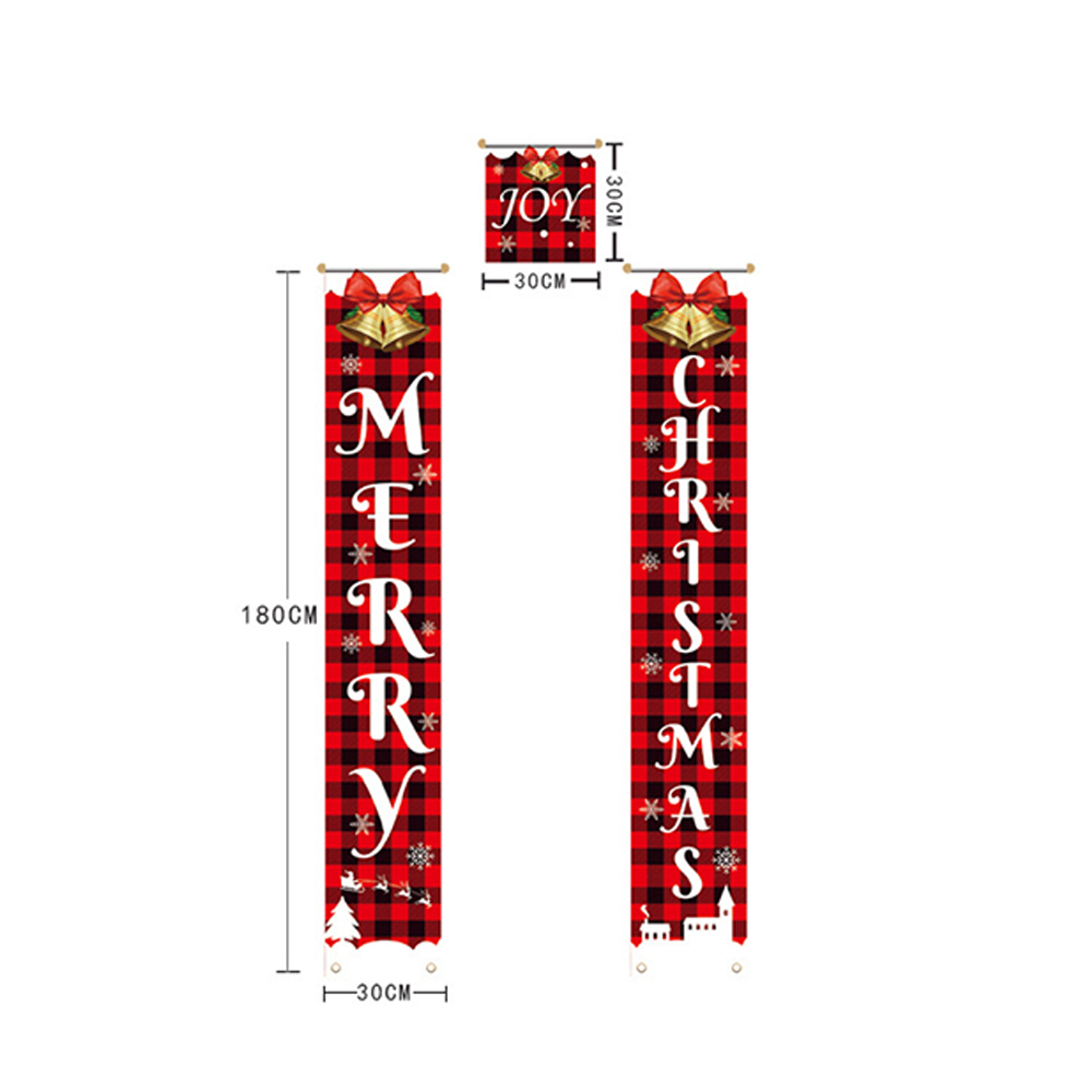 Christmas Window Hanging Flag Door Hanger 5