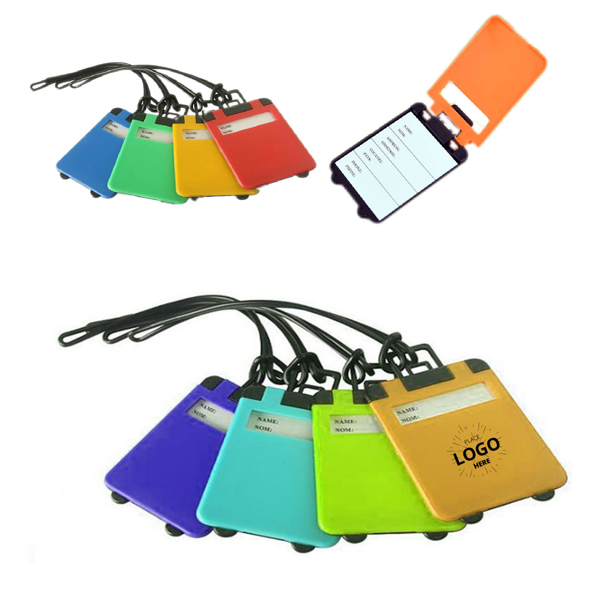 Suitcase Shaped Luggage Tag 1