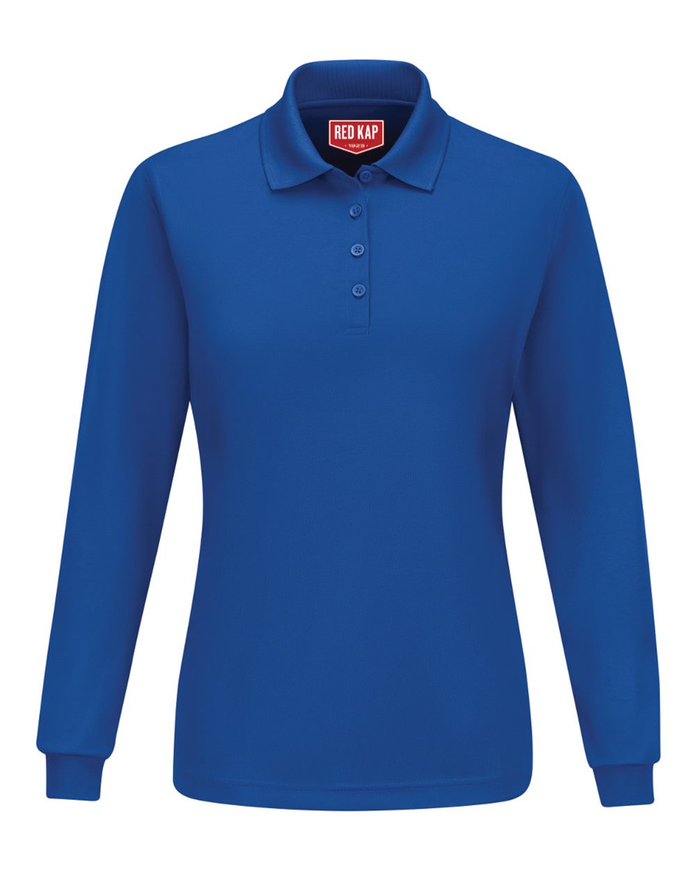 Women's Long Sleeve Performance Knit Polo - SK7L 8