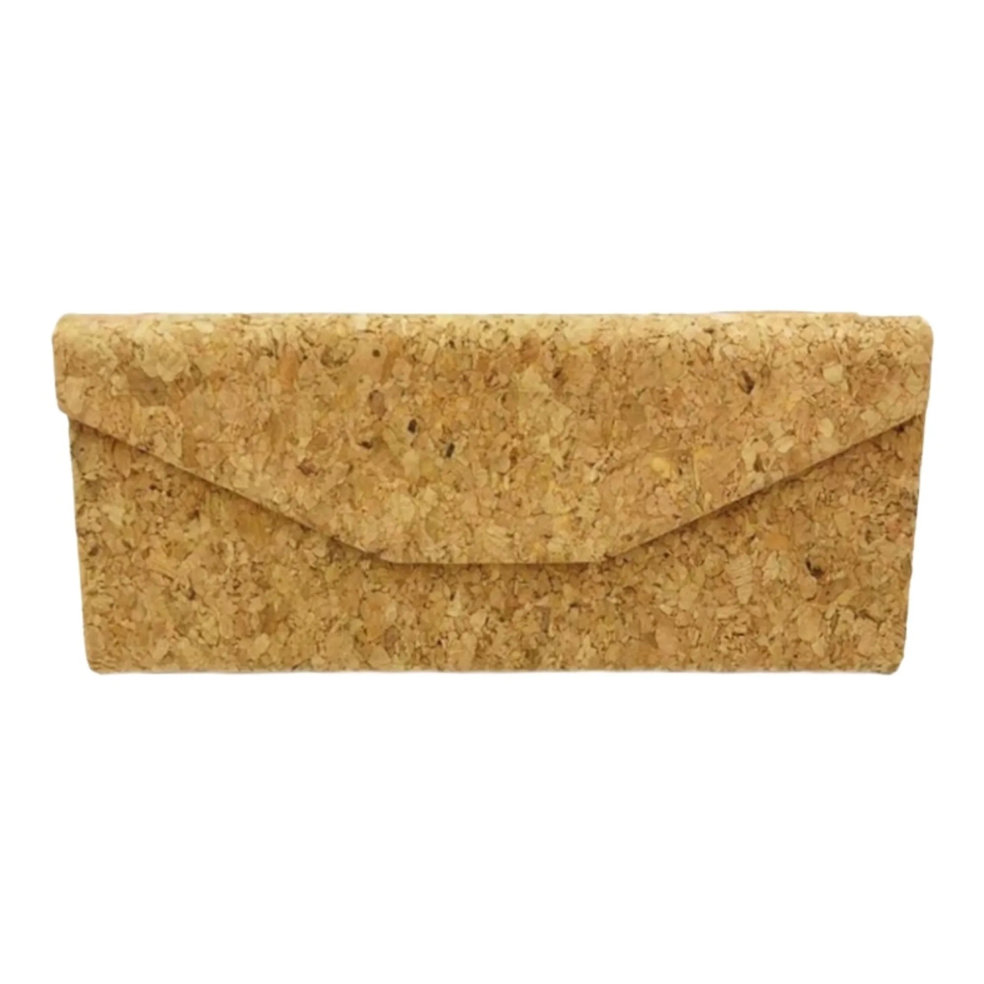Foldable Woodgrain Pattern Sunglass Case 2