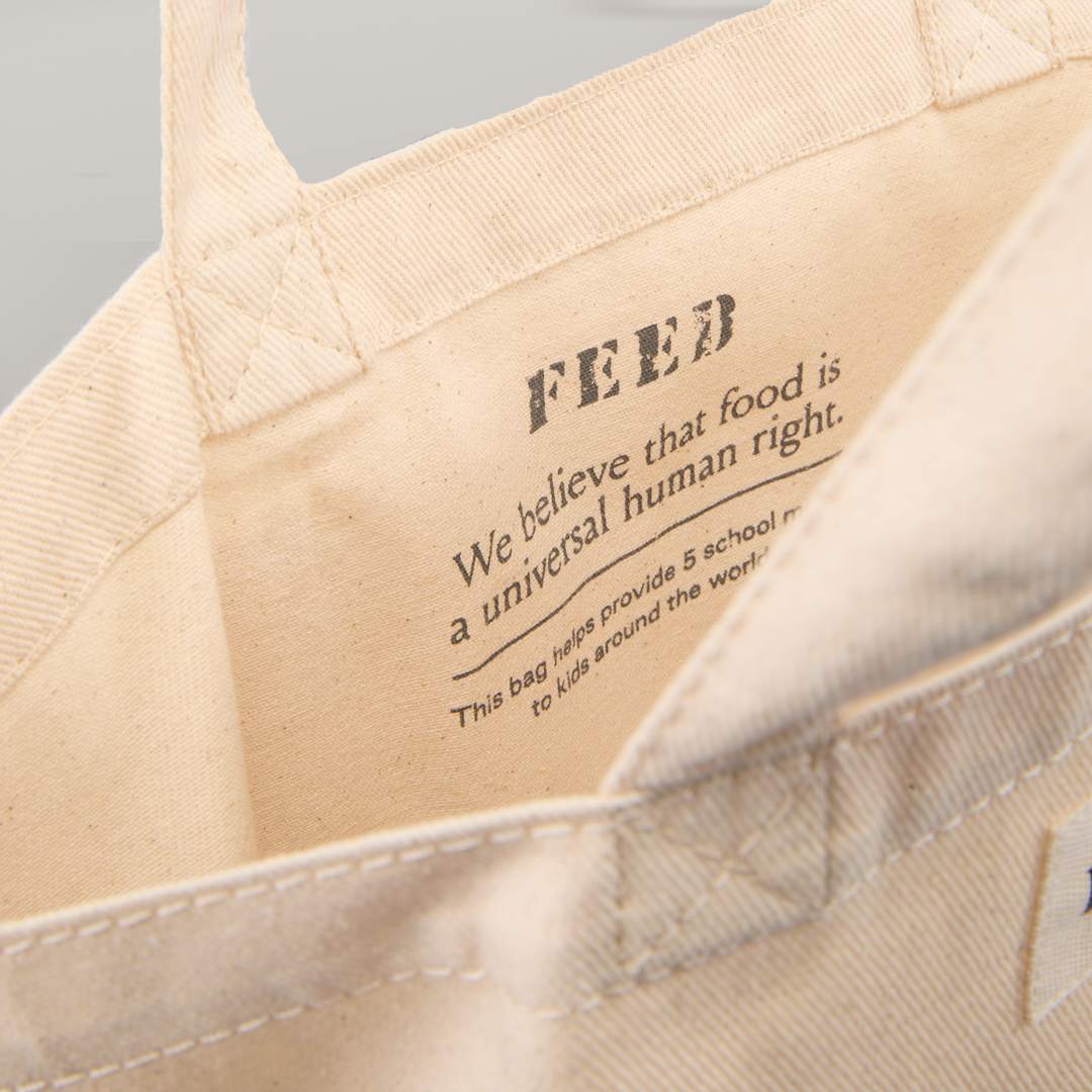 FEED Organic Cotton Shopper Tote 2
