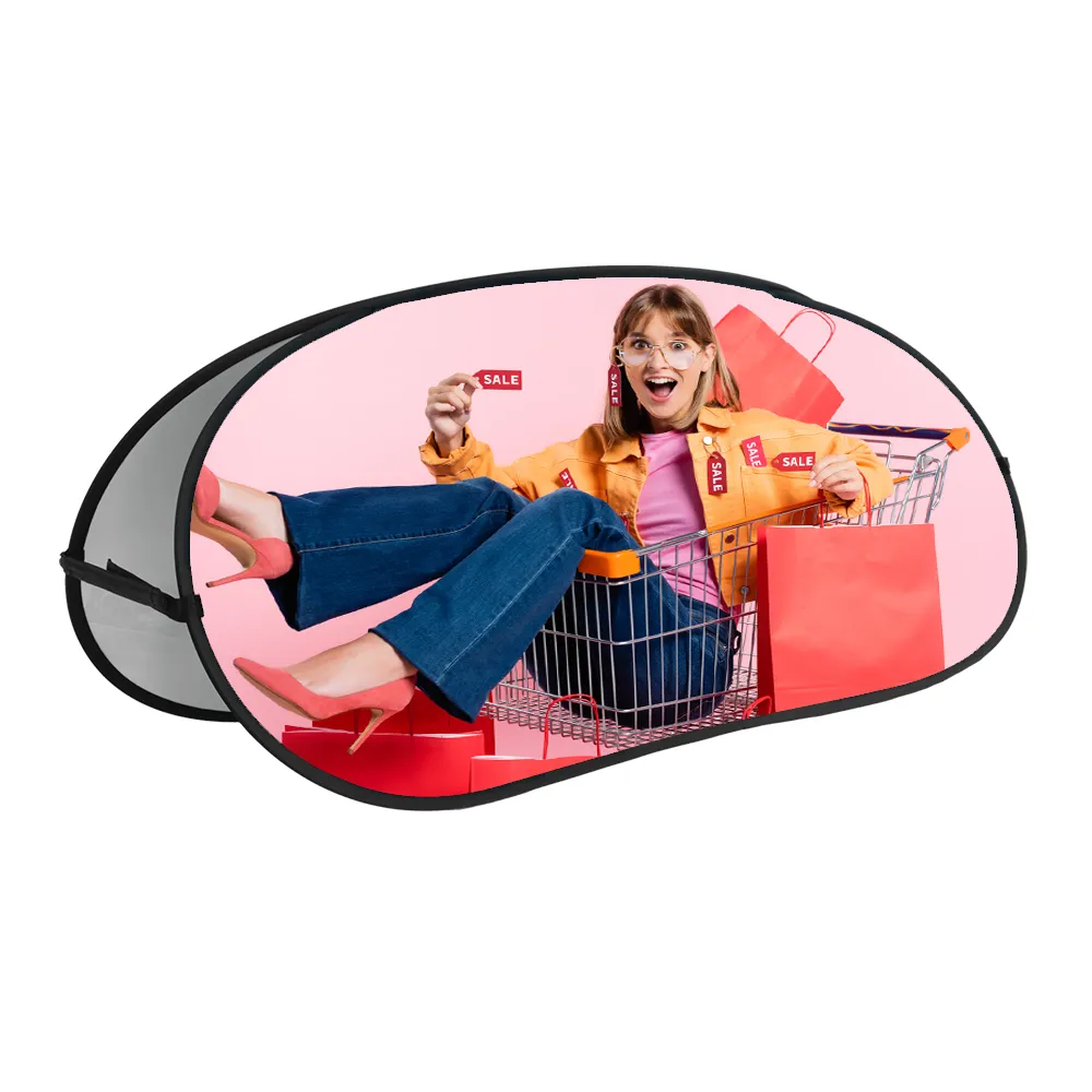 Bean A - POP UP Standing Banner - Digitally Printed 1