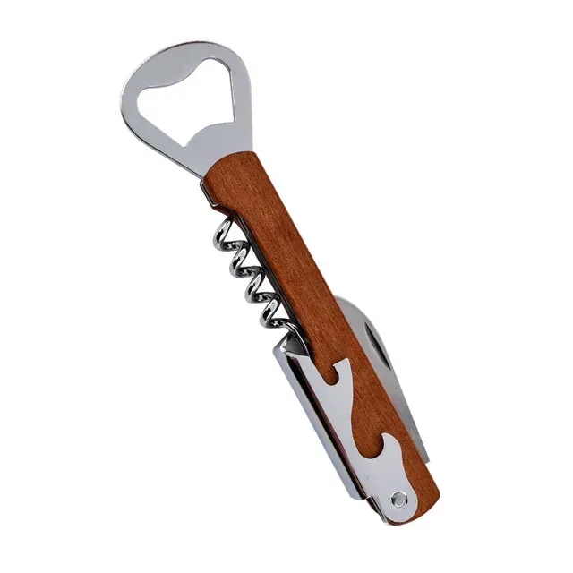 Wooden Bottle Opener & Wine Corkscrew 8