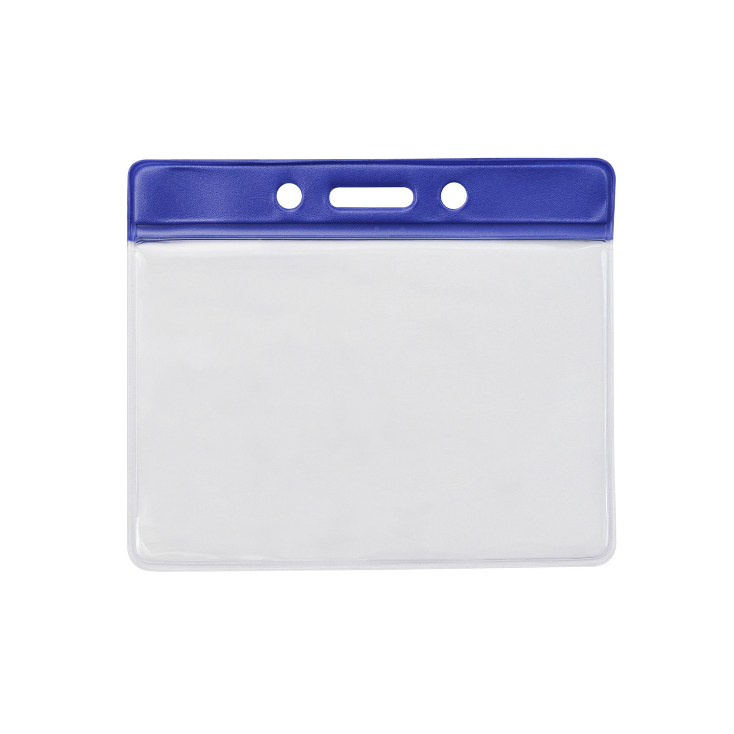 Horizontal Top Load Color Bar Badge Holder 1