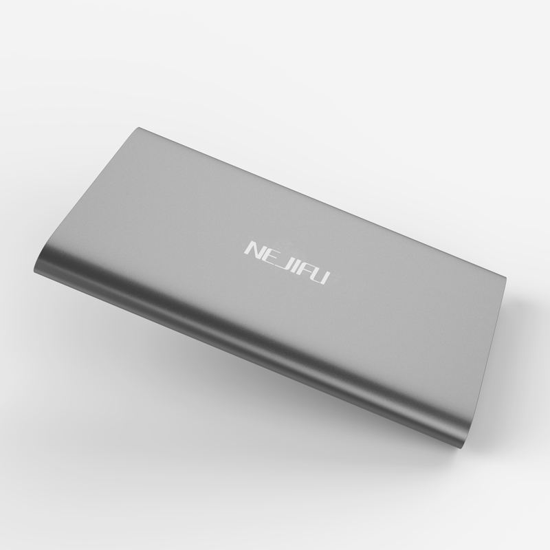 Slim Aluminum Power Bank 5000maH 4