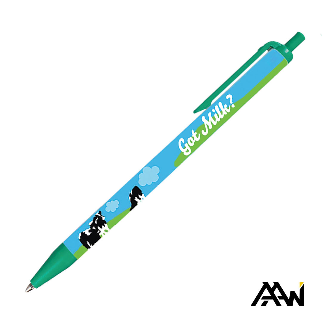 Value Slim Vividprint™ Pen w/Matte Trim 12