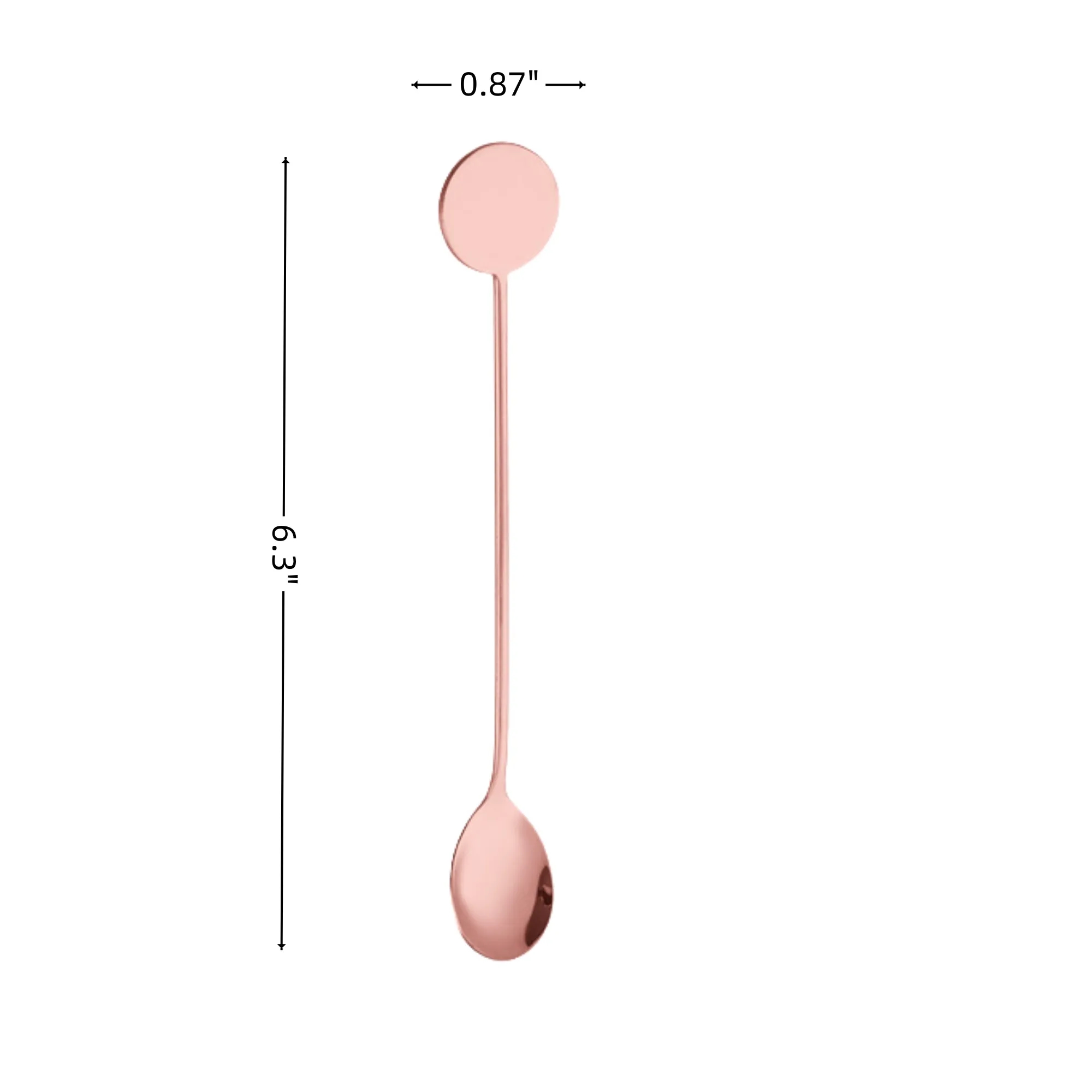 Stirring Rod Coffee Scoop Drink Swizzle Stick 4