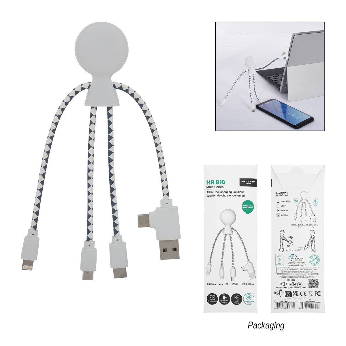 XOOPAR MR BIO ALL IN ONE CHARGING CABLE 5