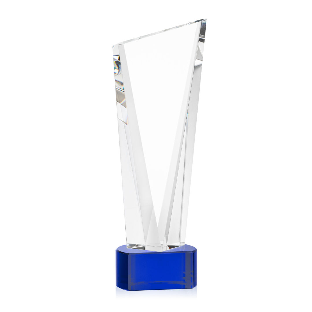 Plymouth VividPrint™ Award on Paragon Base - Blue 8