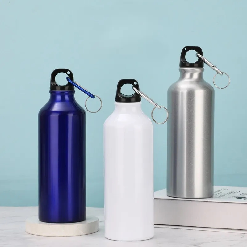 Silver Stainless Steel Water Bottles 2