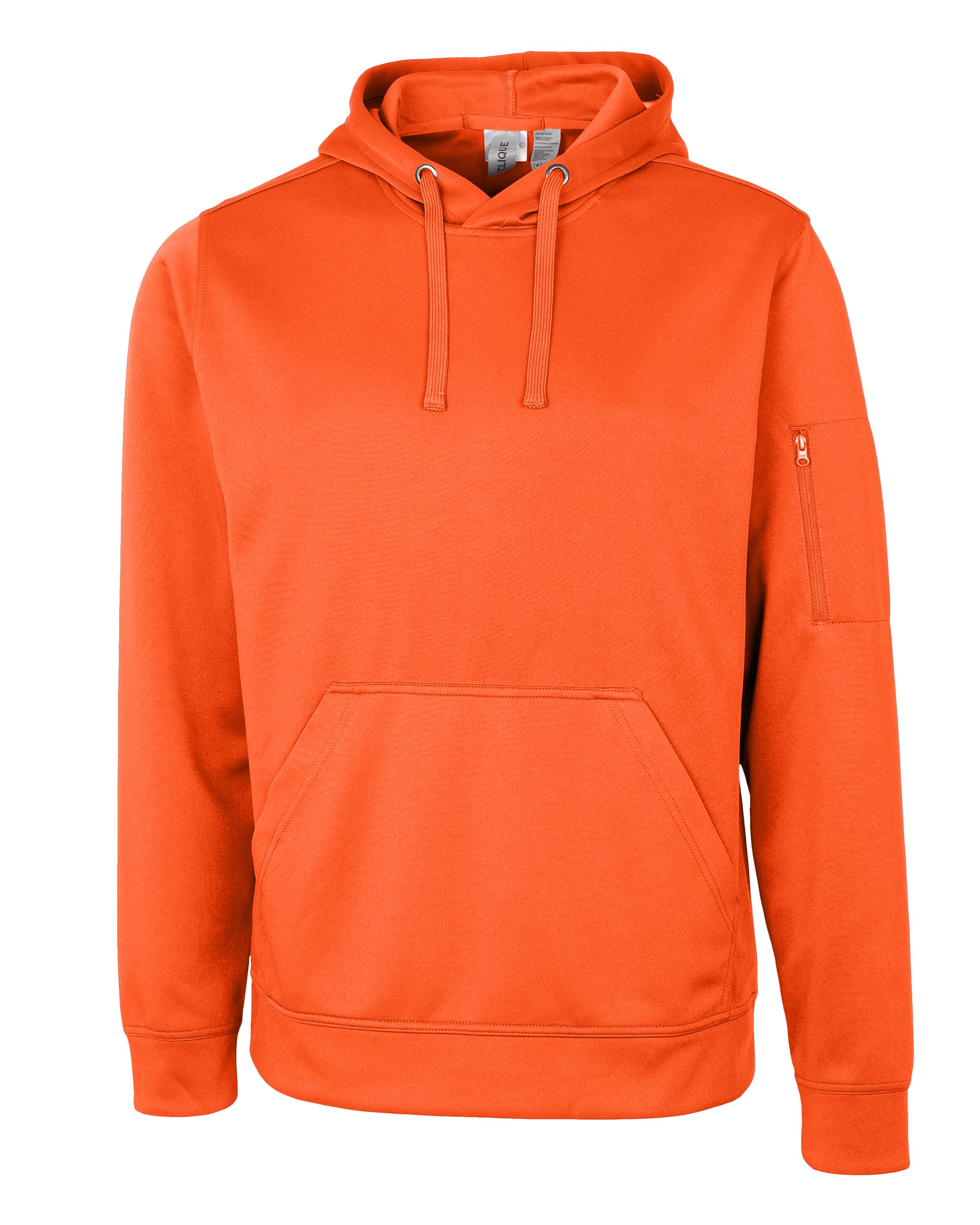 Clique Lift Solution-dyed Performance Unisex Hooded Pullover Sweatshirt 40