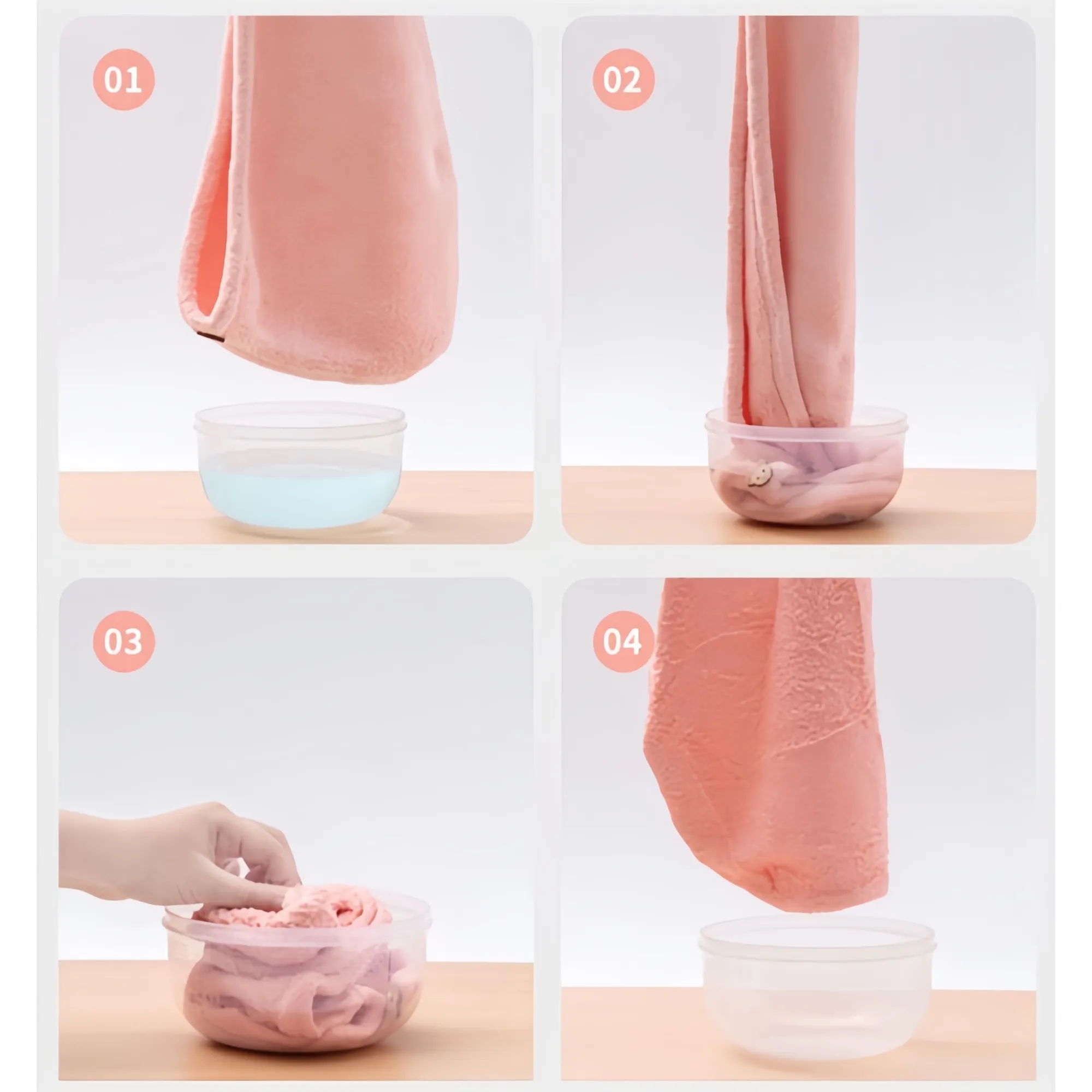 Coral Fleece Quick-Dry Hair Towel Bath Cap 1