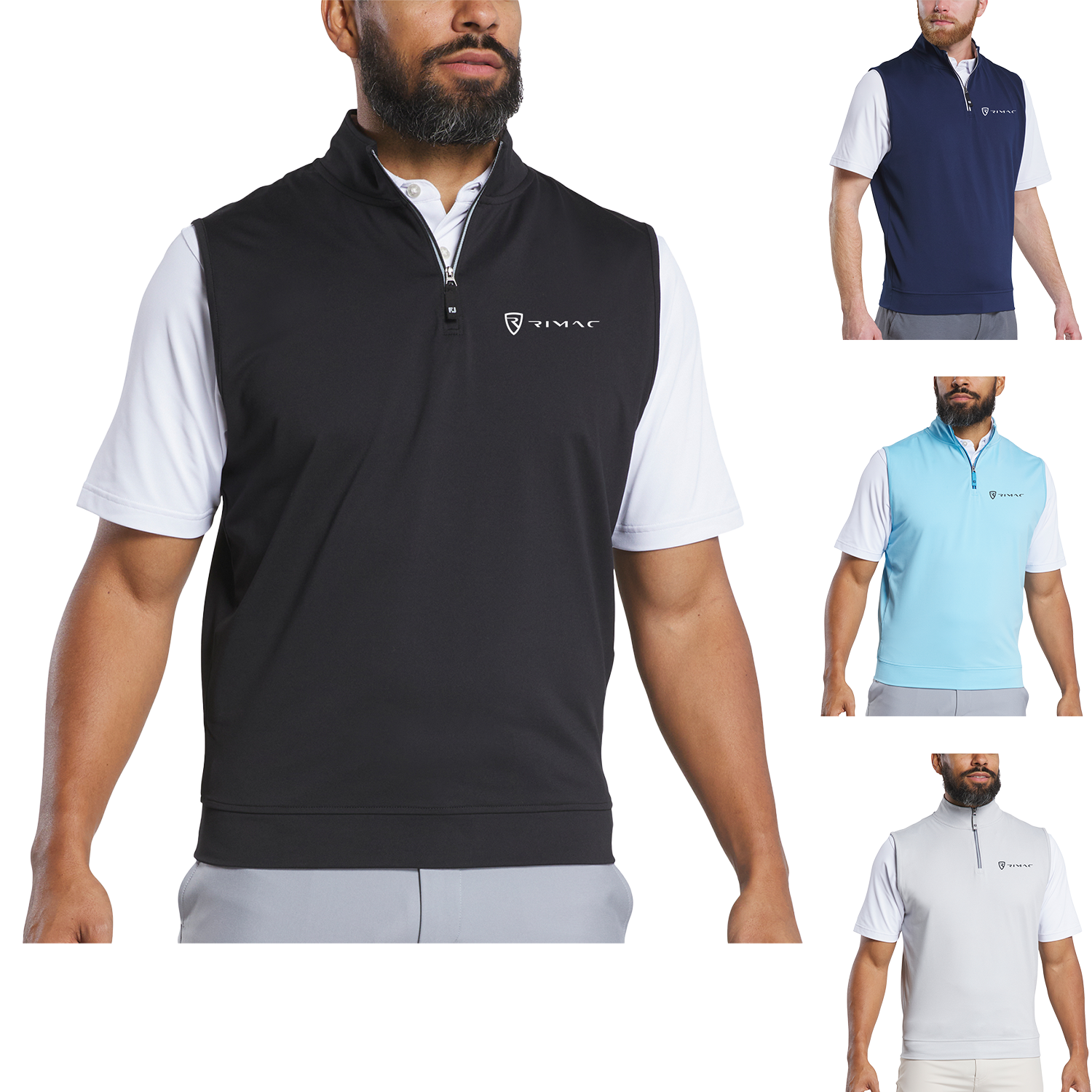FootJoy Men's Approach 1/4 Zip Vest 10