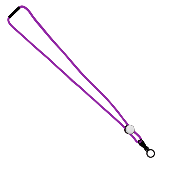 3/16" Nylon Cord Lanyard with Snap-Buckle Release, Standard O-Ring & Slider 52