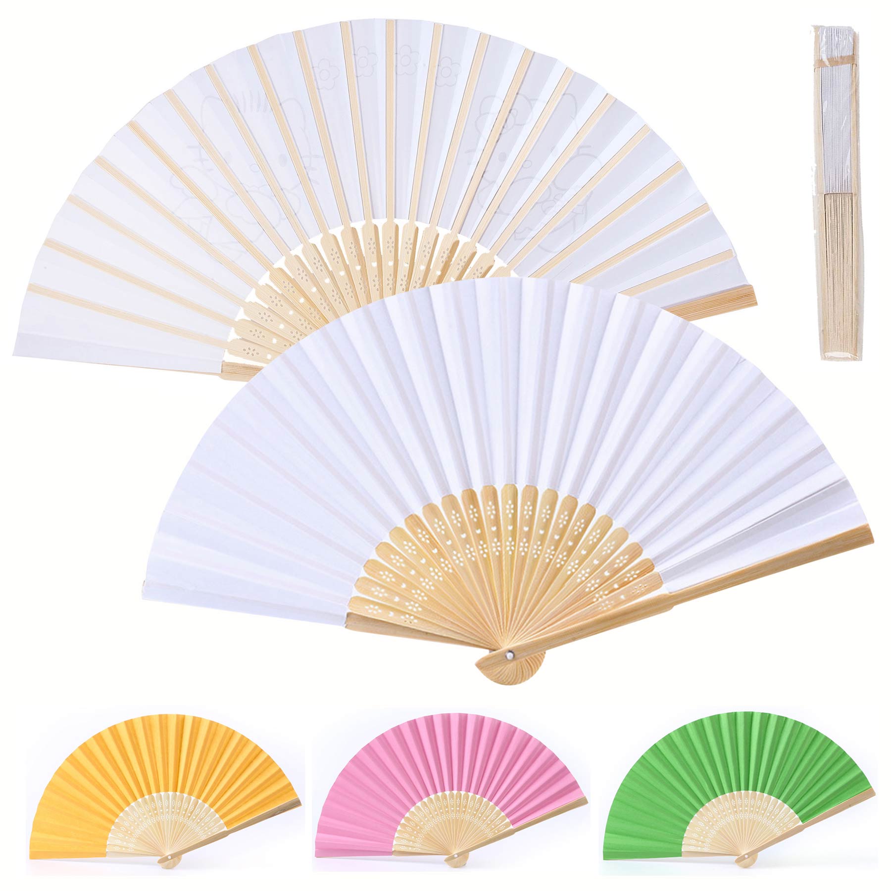 Bamboo Hand Fan 1