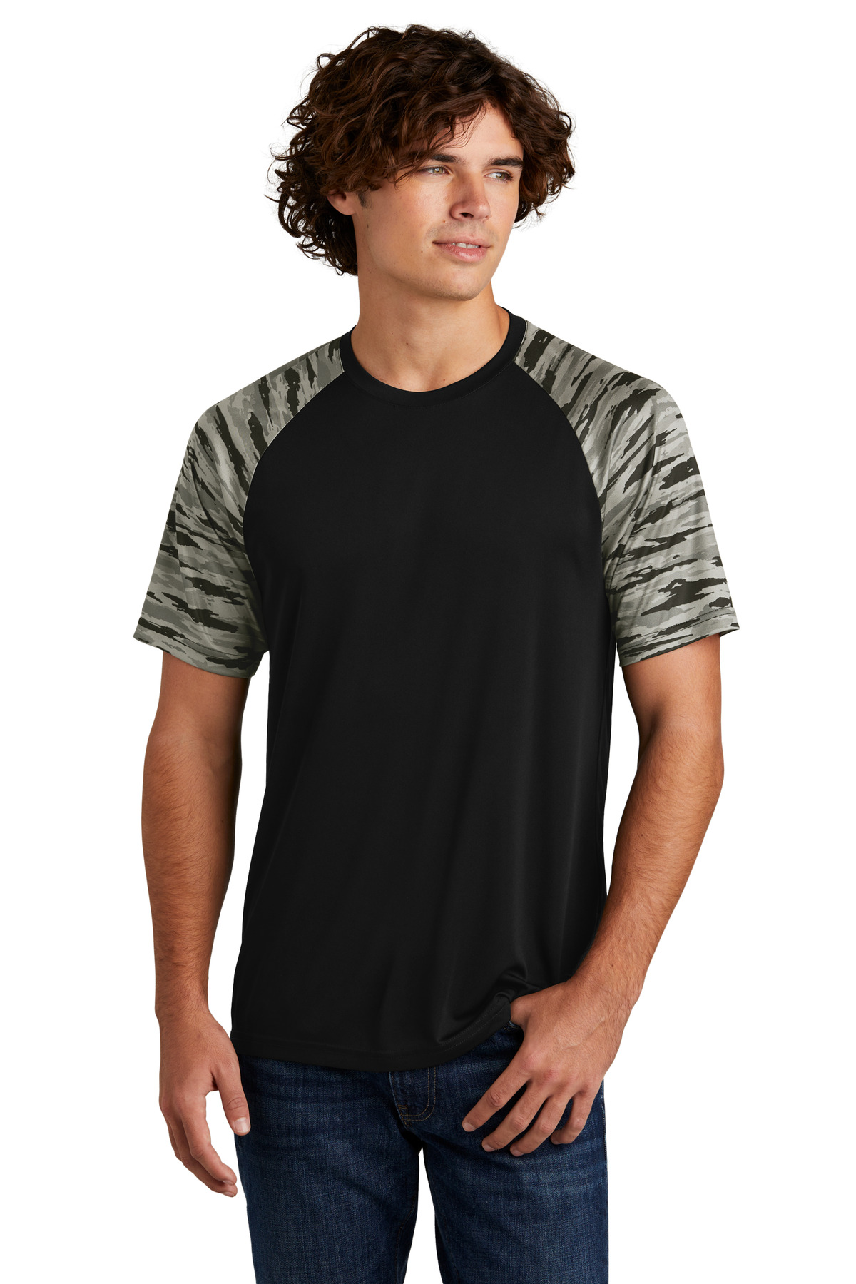 Drift Camo Colorblock Tee