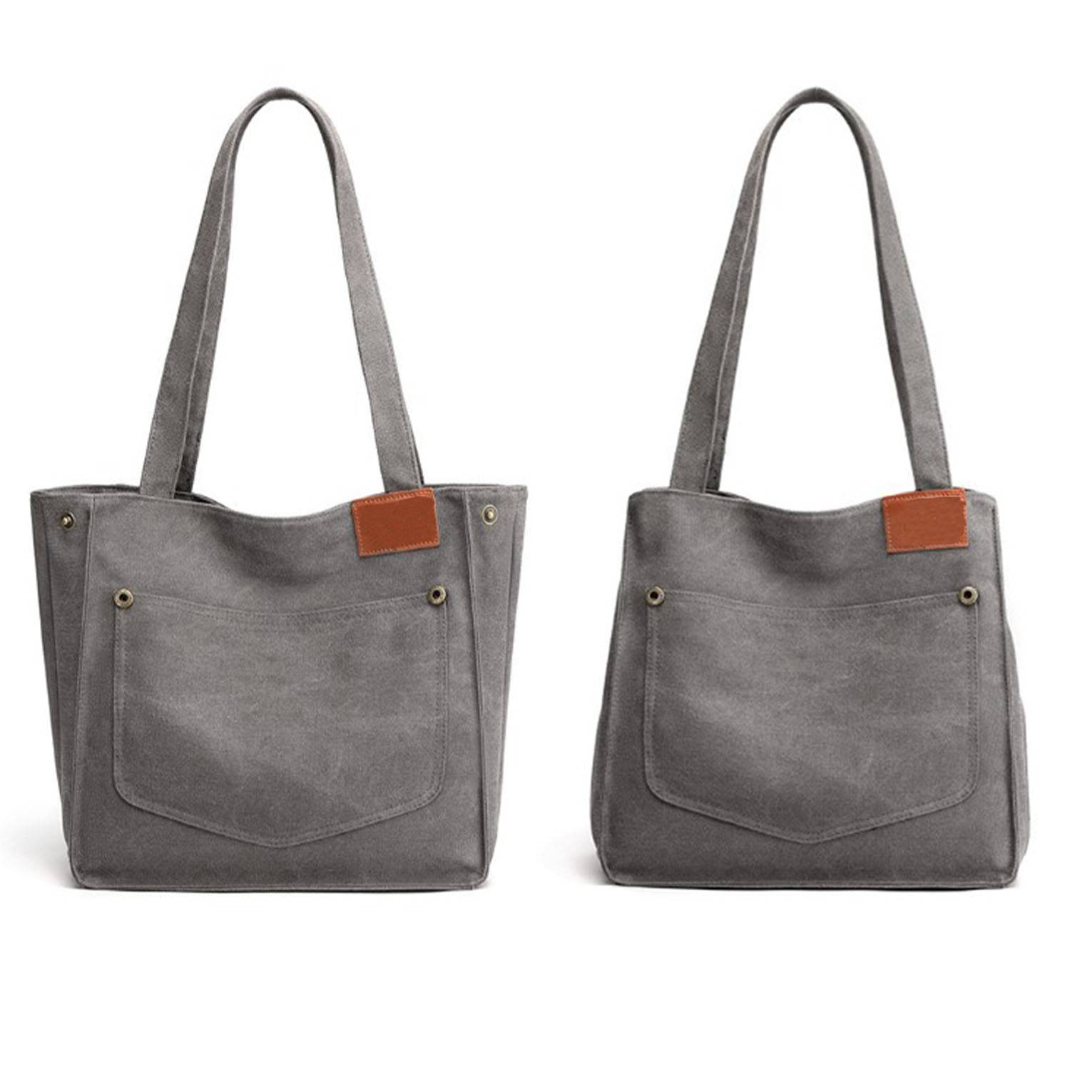 Large Capacity canvas Tote bag, custom tote bag with logo imprint 1