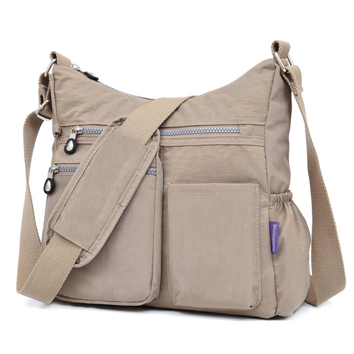 Crossbody Bag with Theft RFID Pocket-Women Lightweight Purse 3