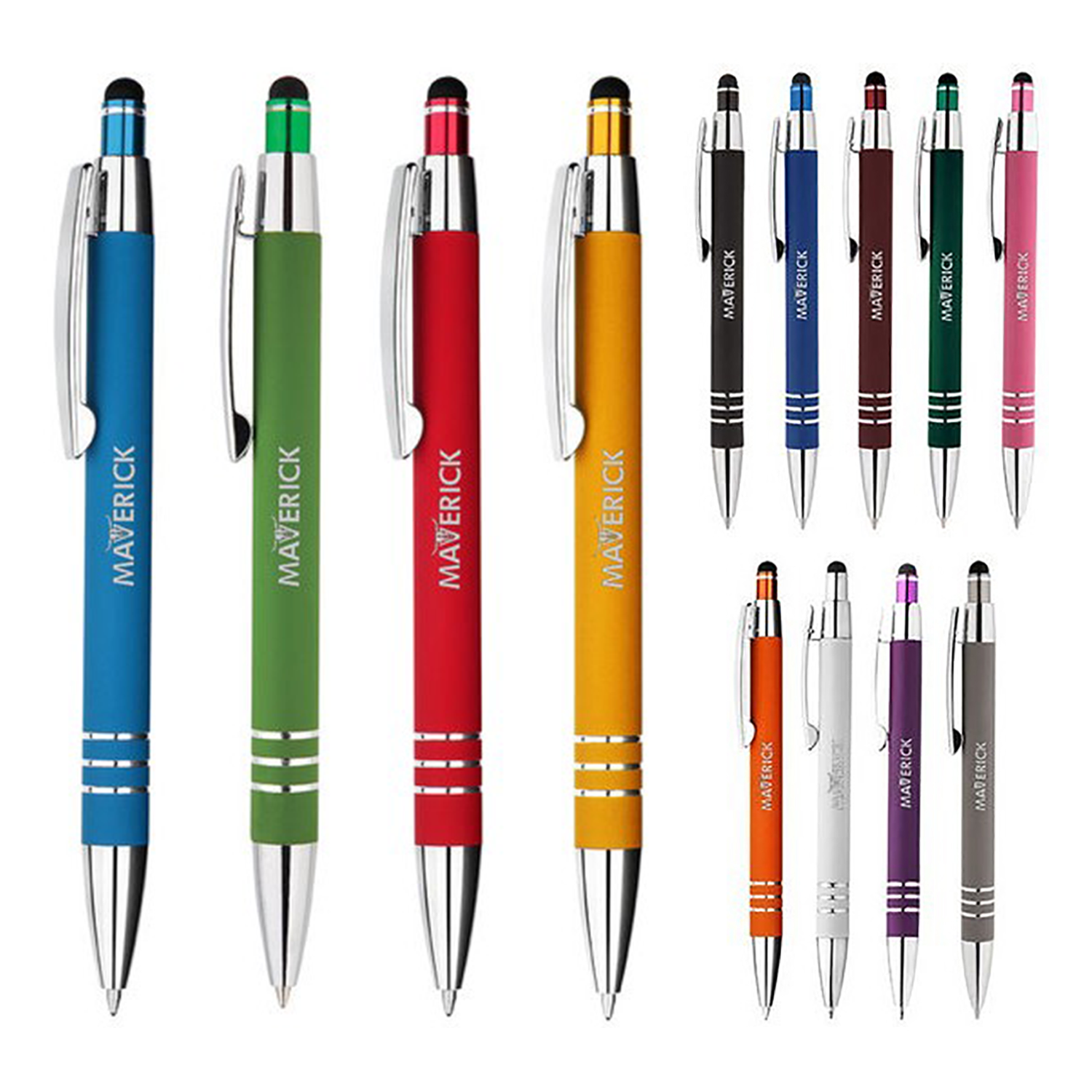 Caden Soft Touch Metal Stylus Pen