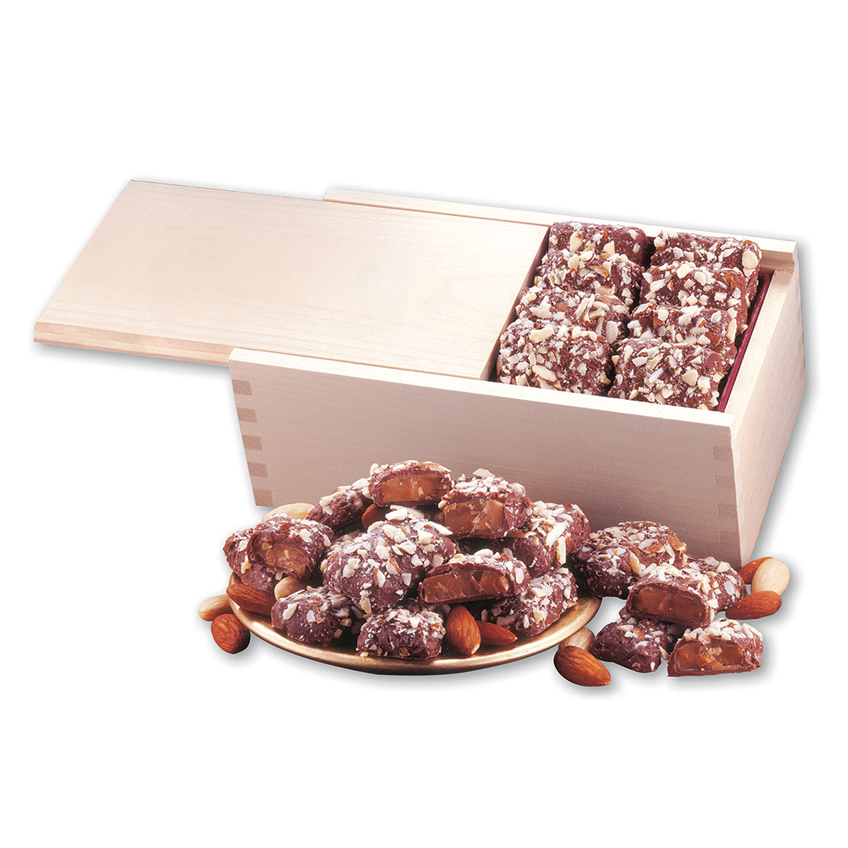 English Butter Toffee in Wooden Collector's Box 2