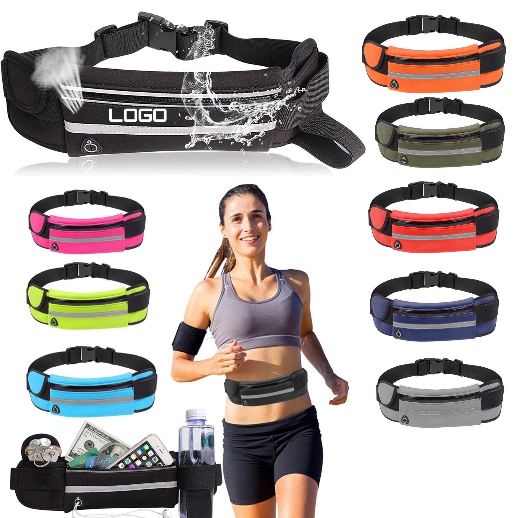 Waterproof Fitness Running Belt 2
