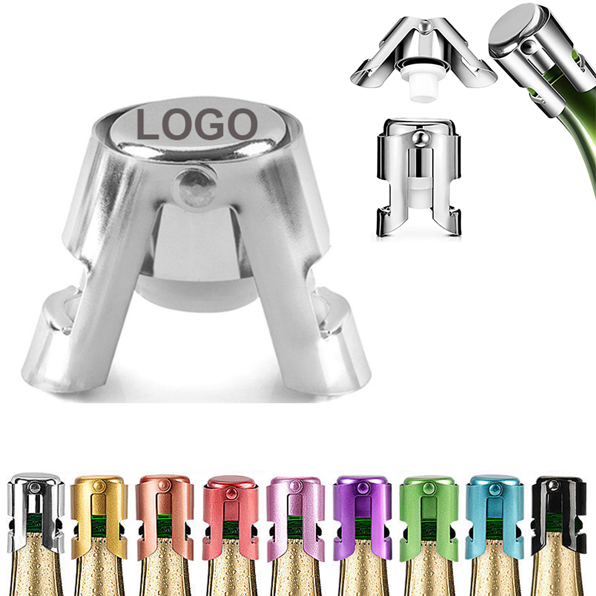 Reusable Champagne Bottle Stopper 5