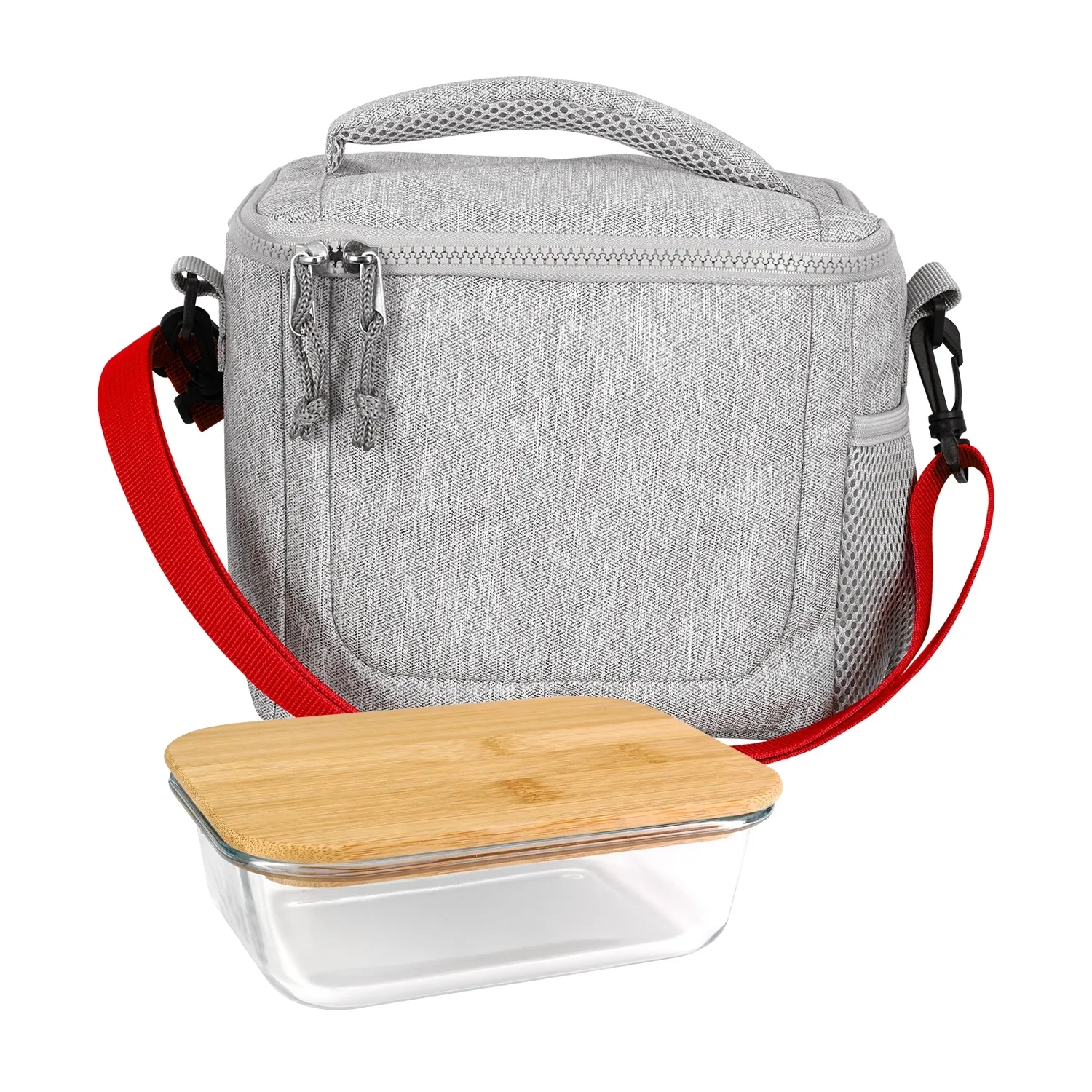 Adventure Cooler Bamboo Lunch Set 10