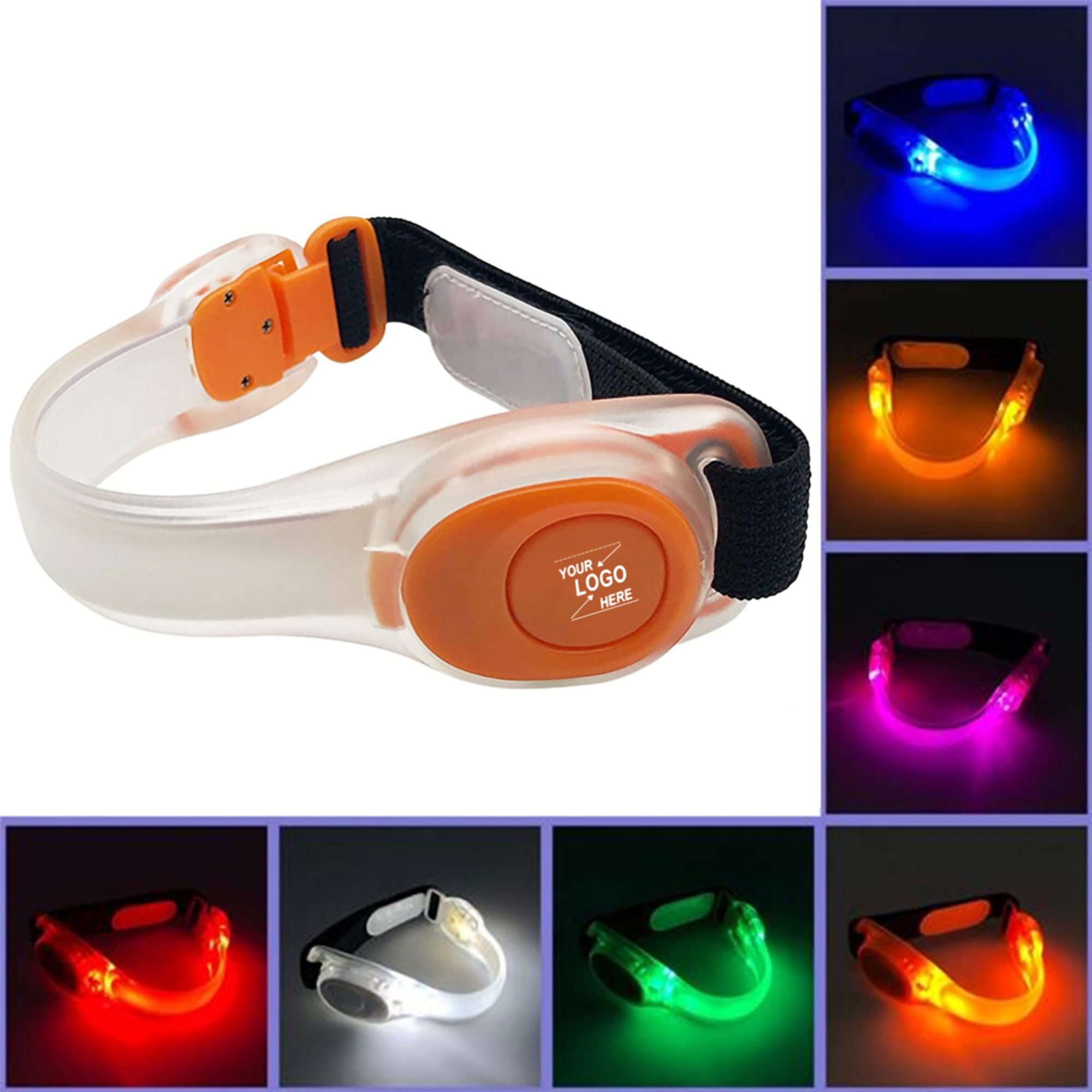 LED Running Armband Wristband for Safety 3