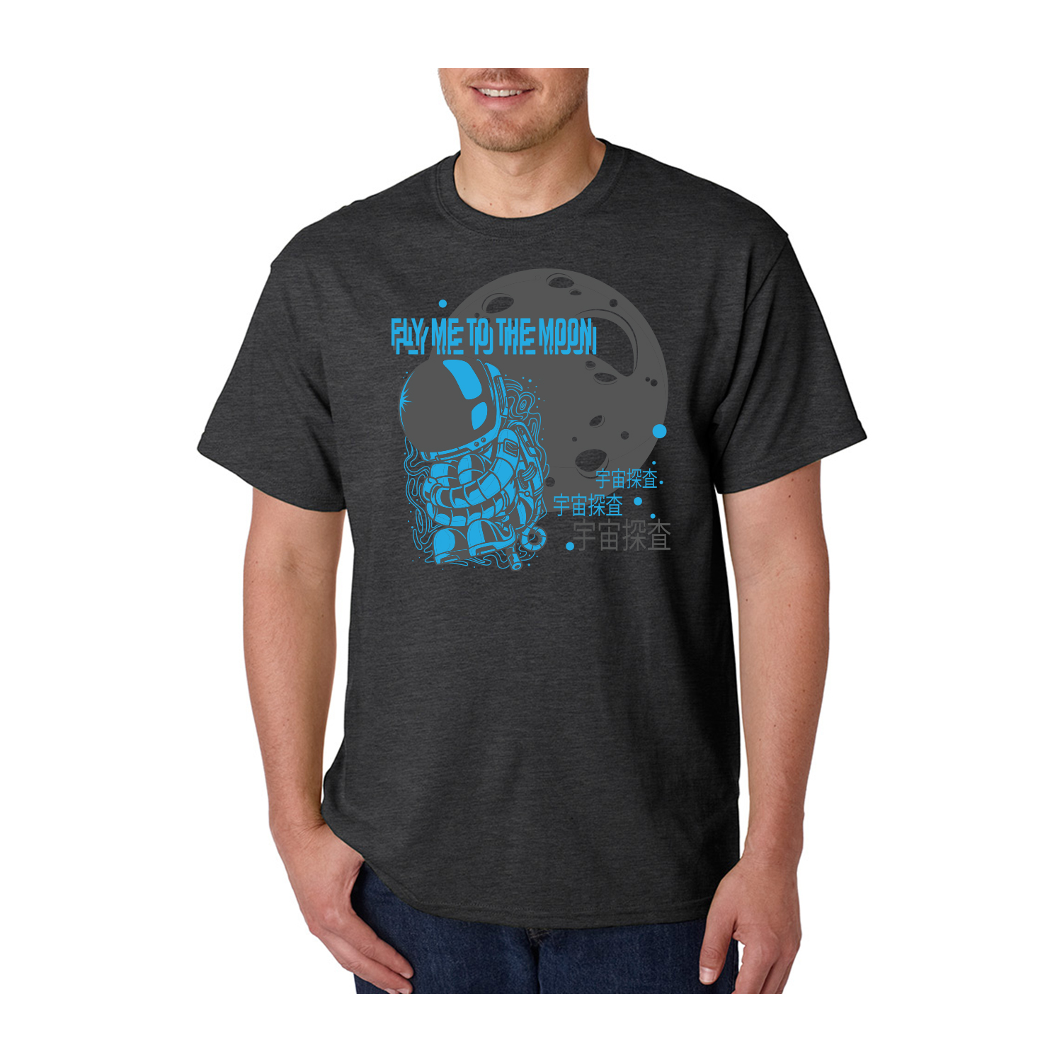 Gildan™ 5.3 oz Cotton Pre-Shrunk T-Shirt (2 Color Imprint) 15