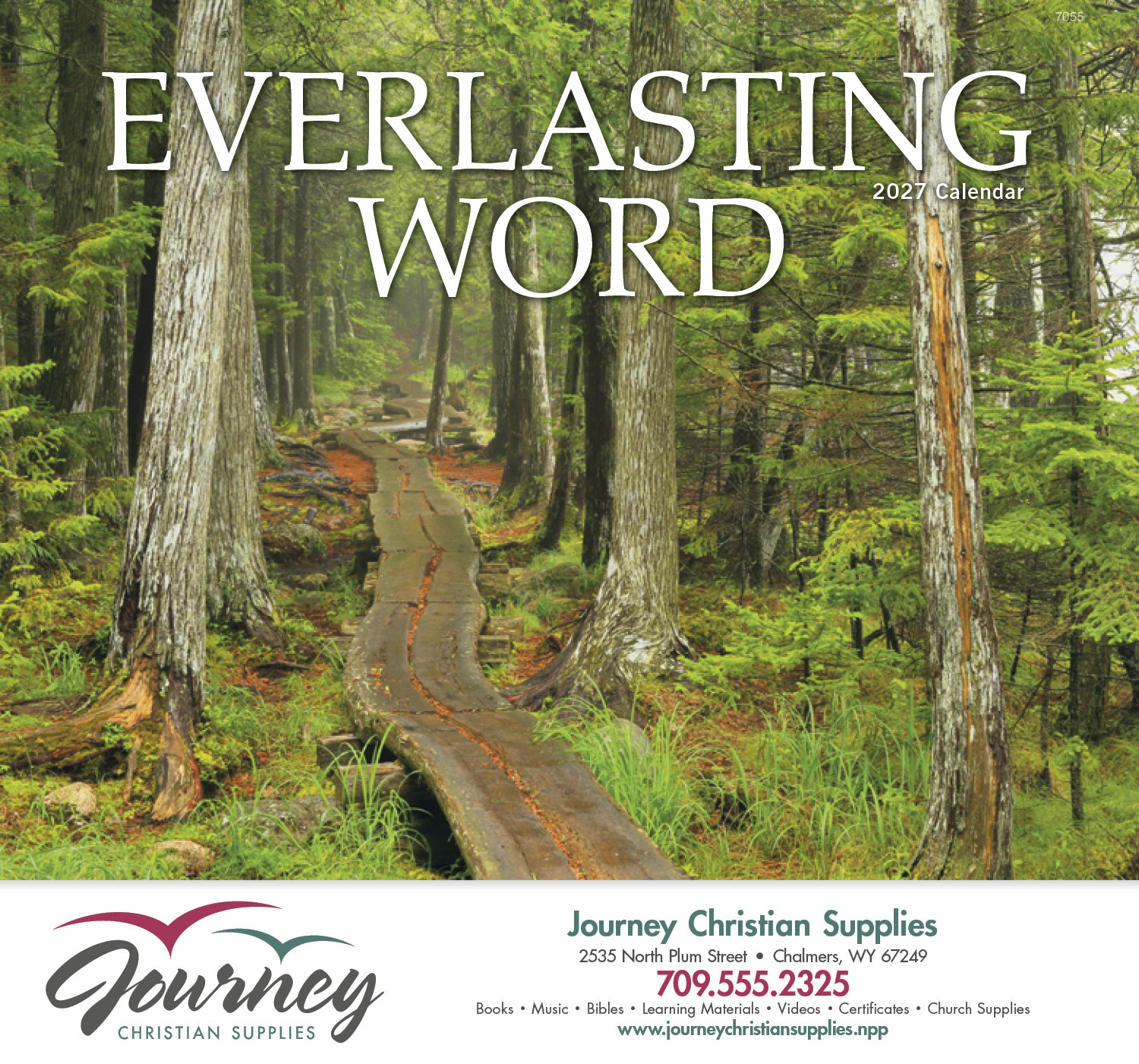Good Value™ Everlasting Word - Stapled Calendar 50