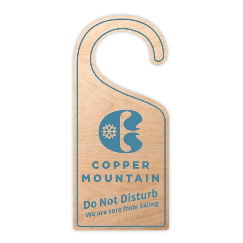 USA Made Parking Permit | Door Hanger - Rectangle (4x9") Rounded Corners