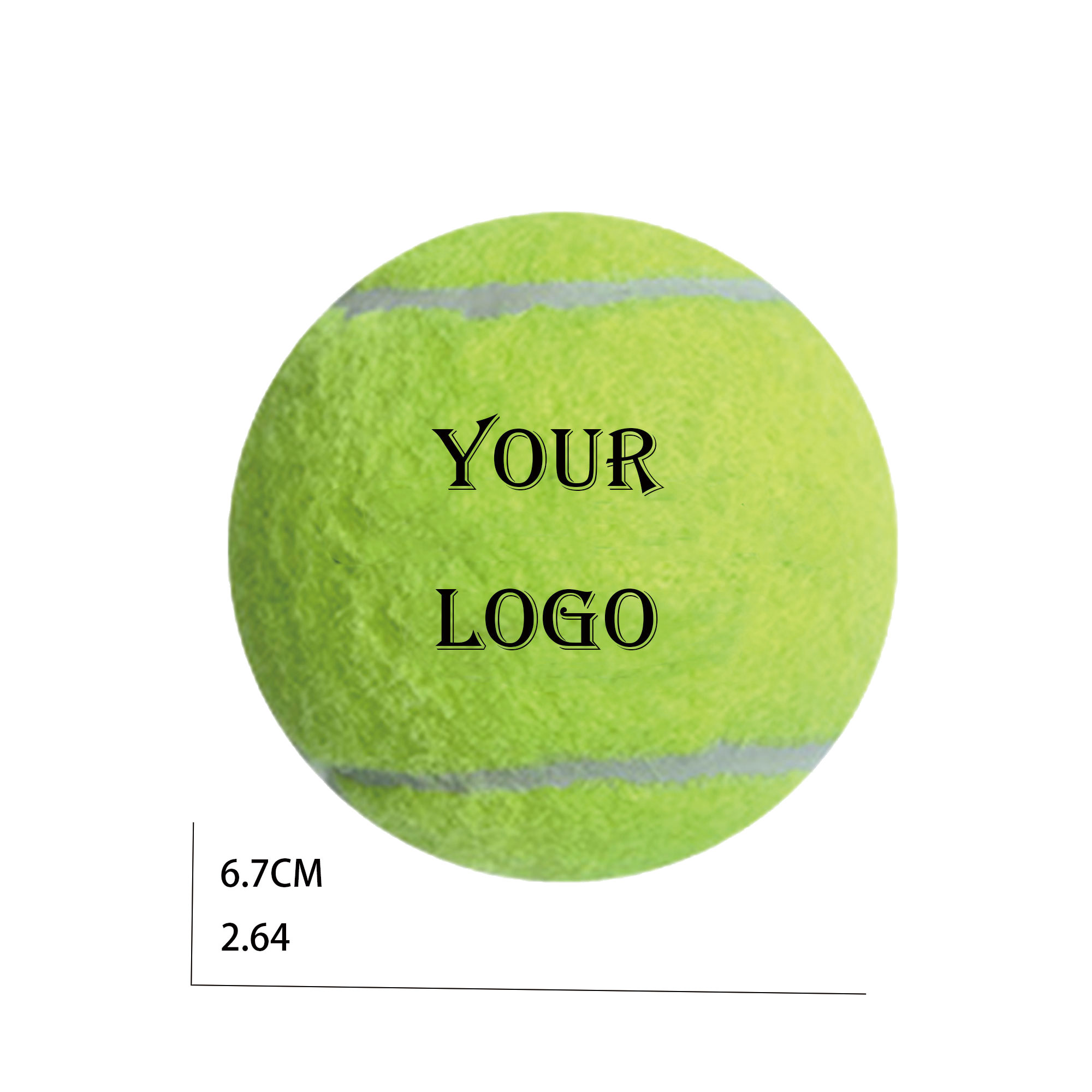Premium Rubber Tennis Ball 2