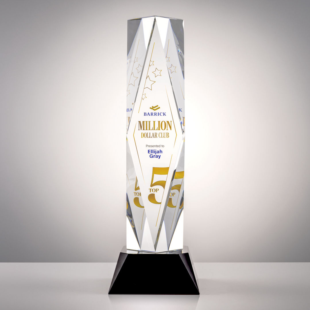 President VividPrint™ Award on Base - Black 17