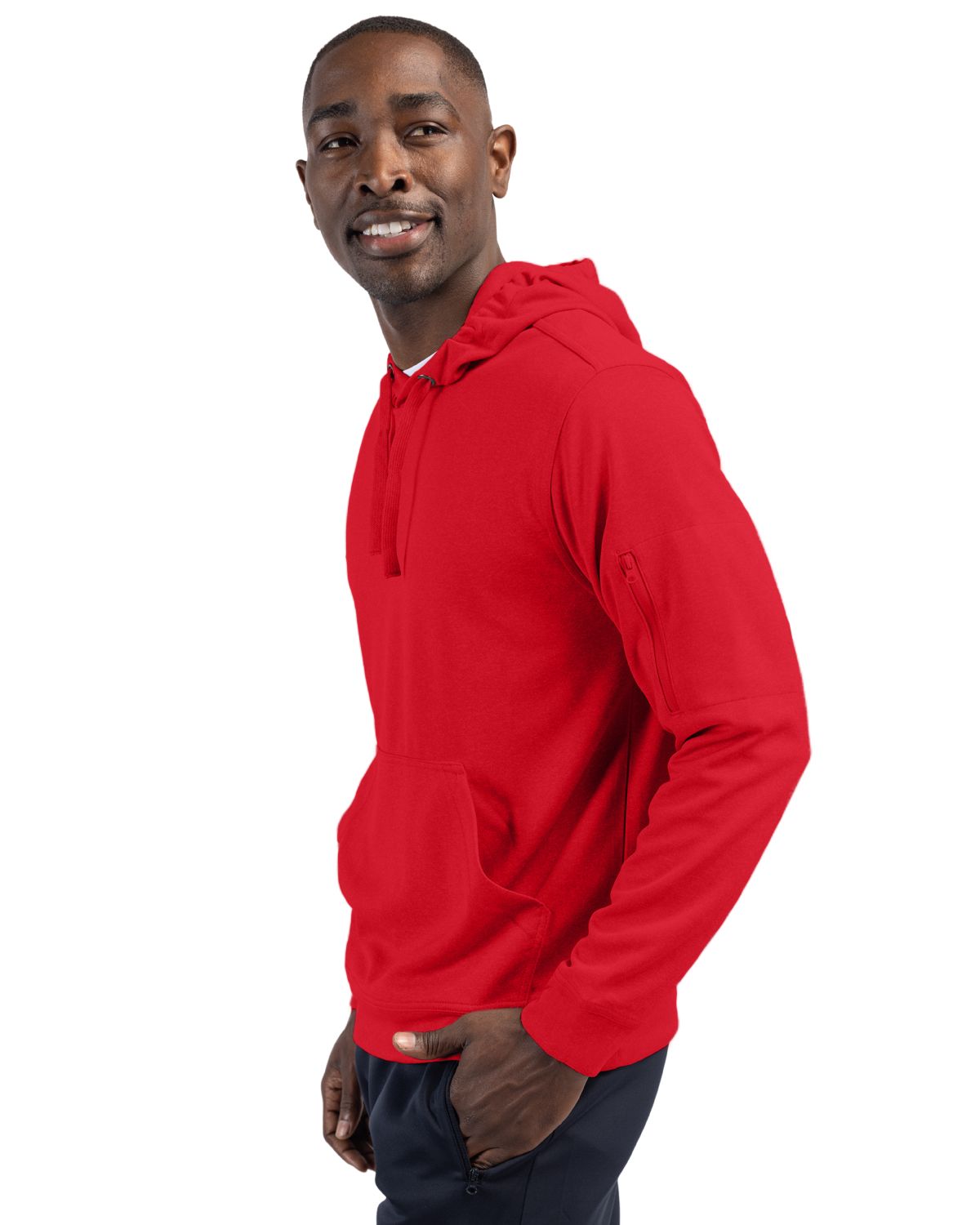 Clique Lift Solution-dyed Performance Unisex Hooded Pullover Sweatshirt 13