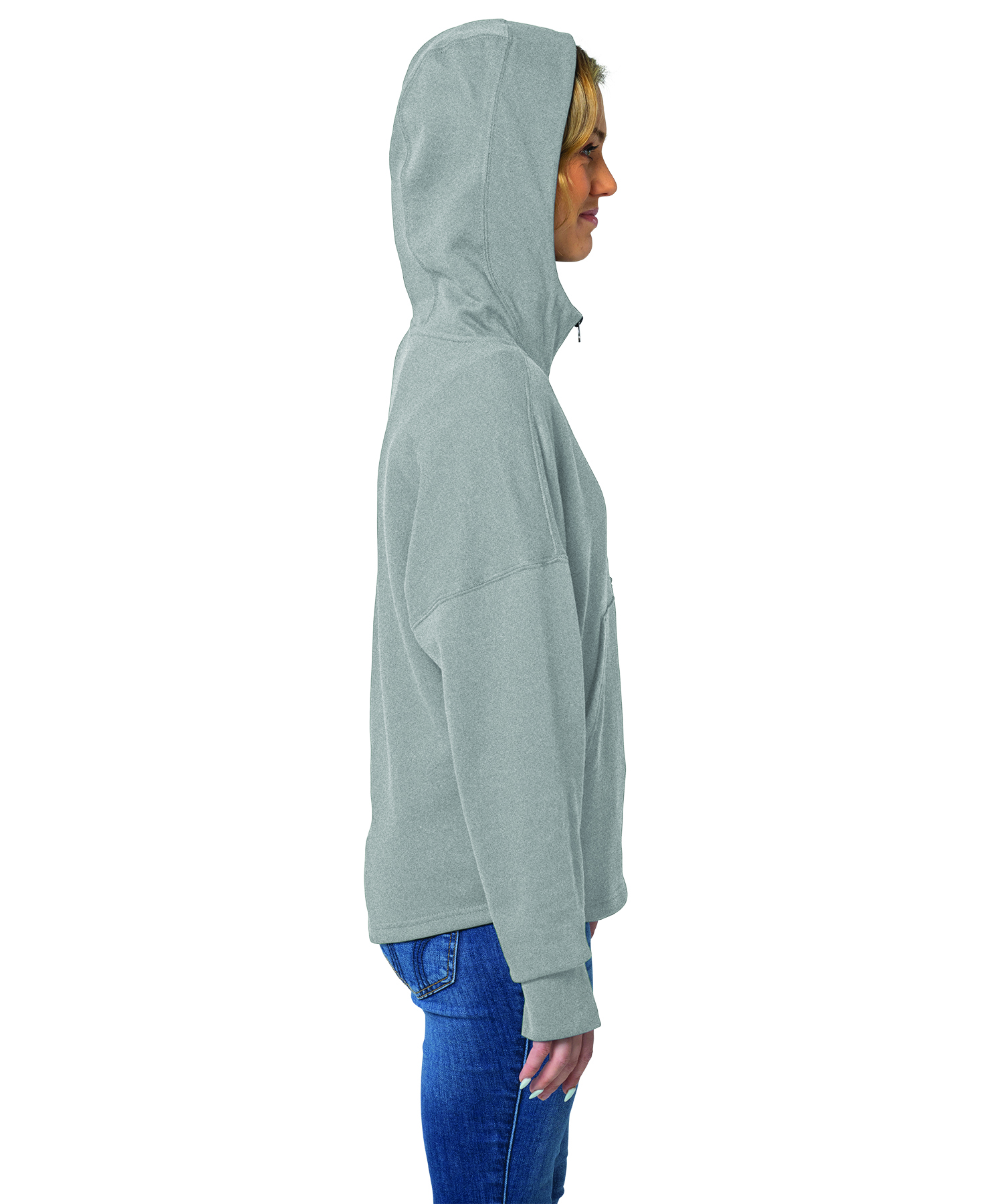 Women's Willow Scallop Hem Hoodie 94
