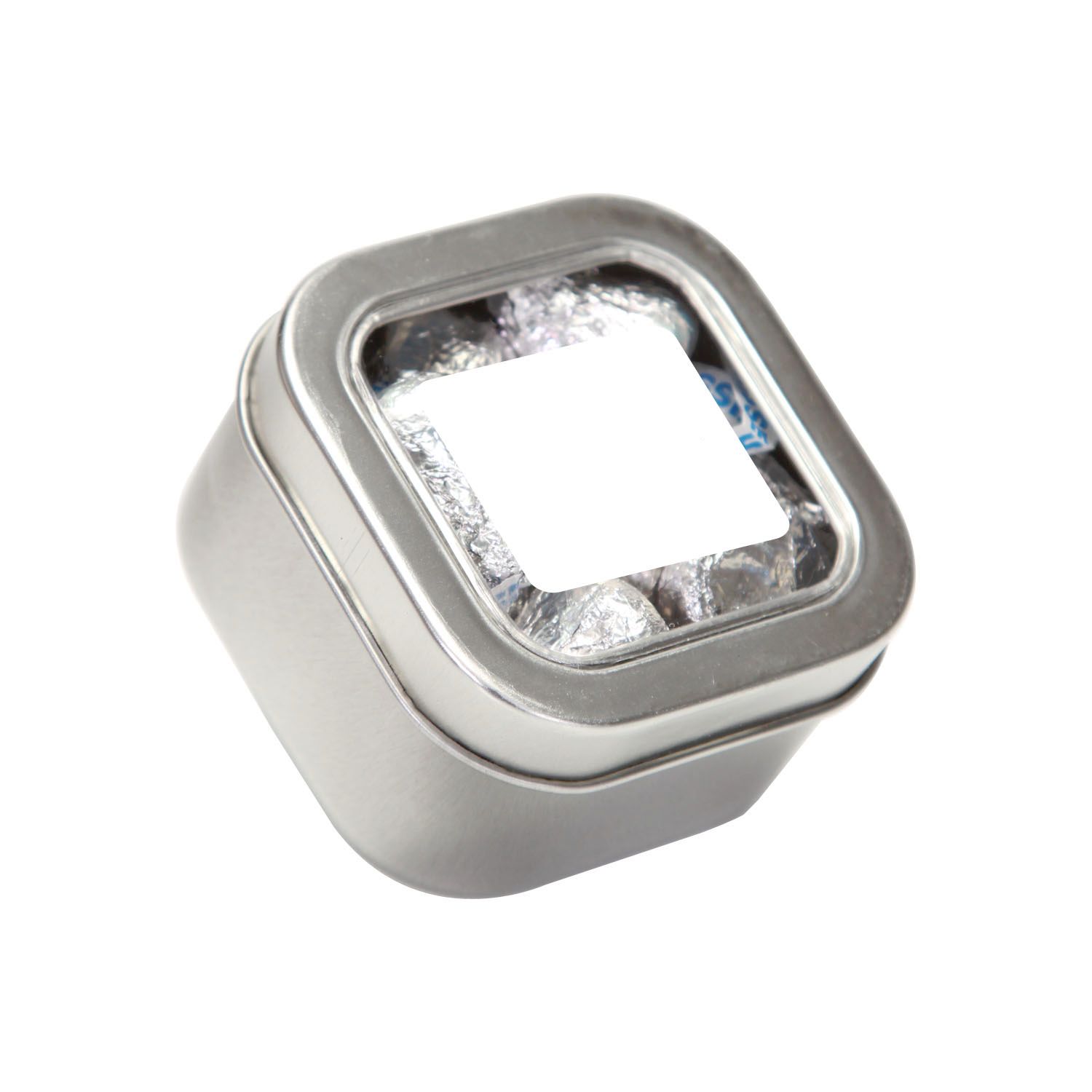 Small Square Window Tin Premium Fill 9