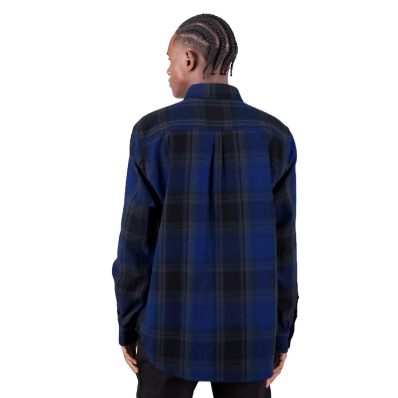 Shaka Wear Men's Plaid Flannel Overshirt 5