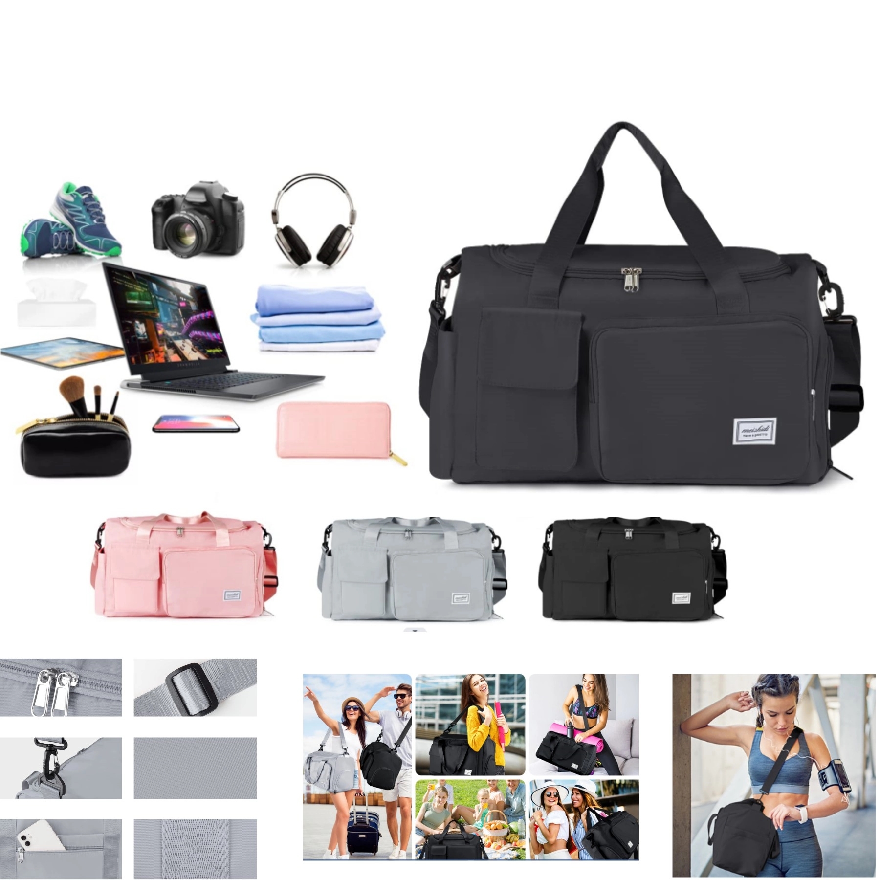 Large Capacity Sports Duffel Bag 2