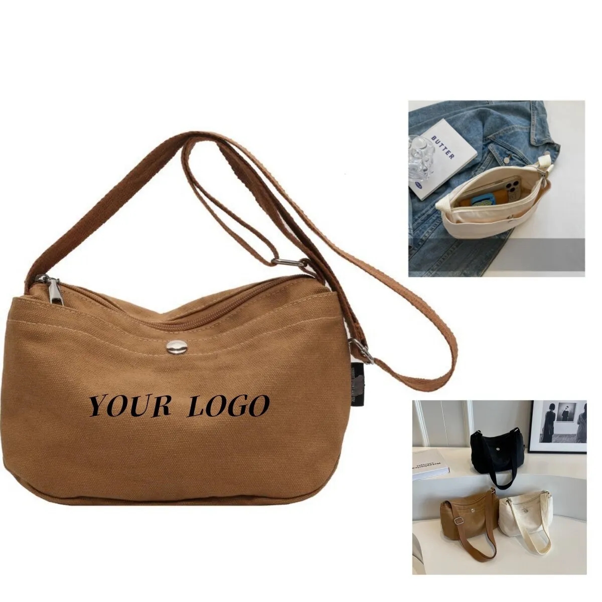 CanvasShoulder Crossbody Bags 3