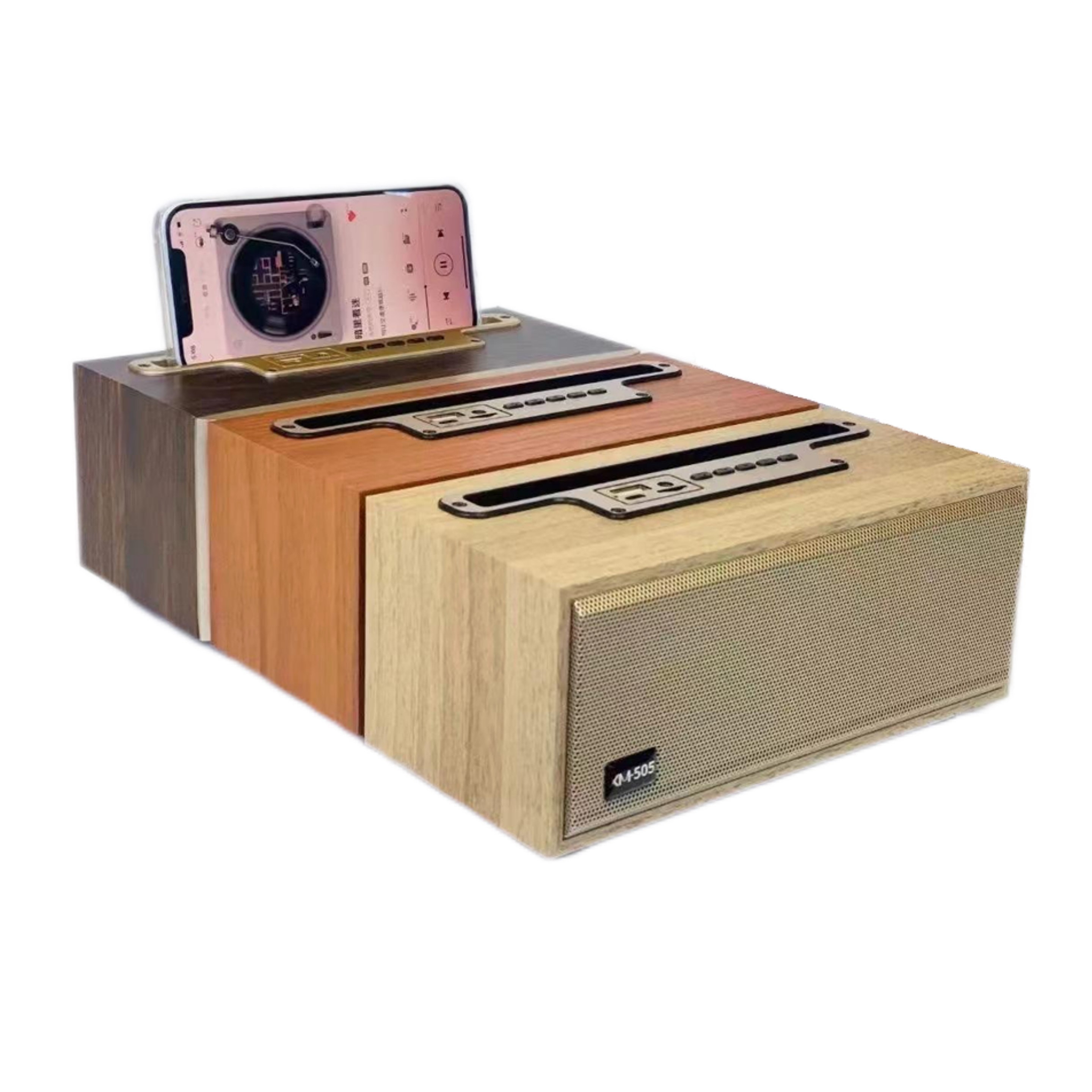 Wooden Wireless Speaker (direct import) 1