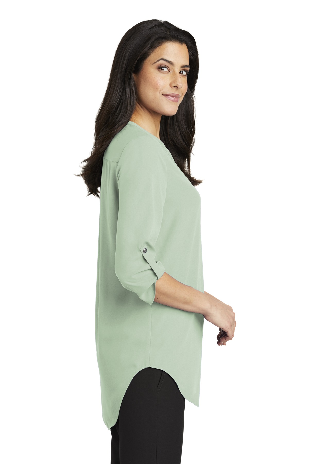 Port Authority Women's 3/4-Sleeve Tunic Blouse. LW701 43