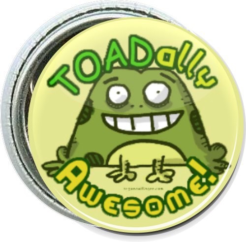 Toadally Awesome, Kids Button 1
