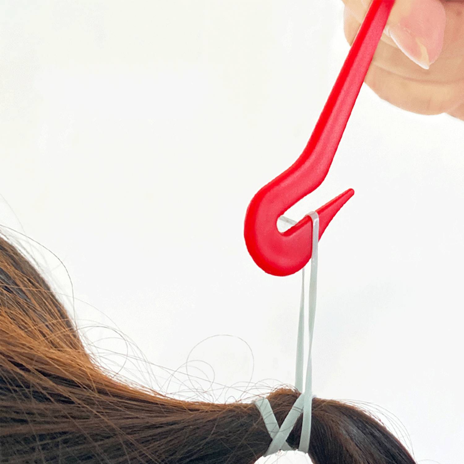 Disposable rubber band hair remover with blade 5