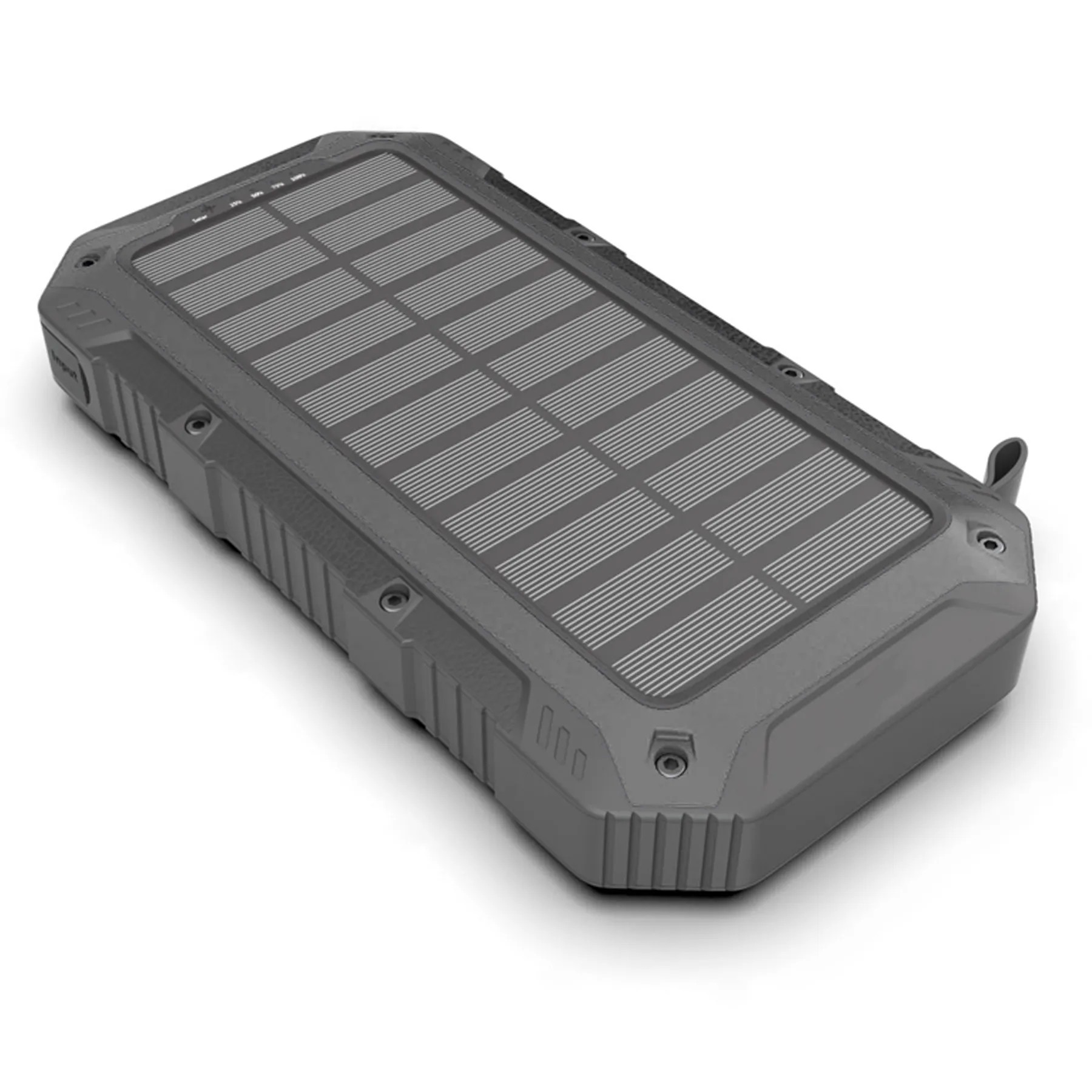 20000Mah Wireless Charging Solar Power Bank Flashlight 2