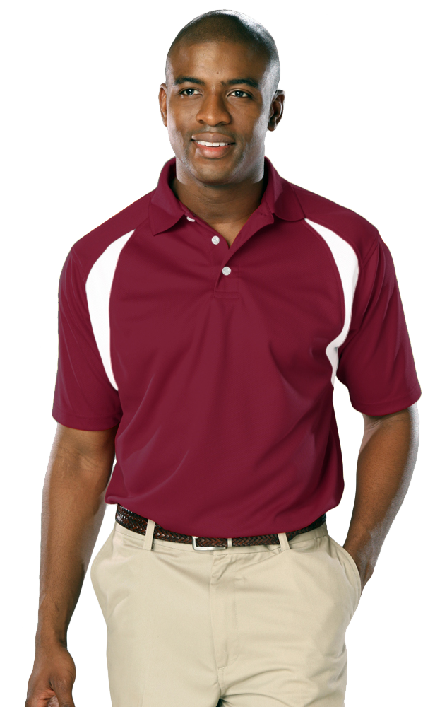 Men's Wicking Raglan Sleeve Polo 3