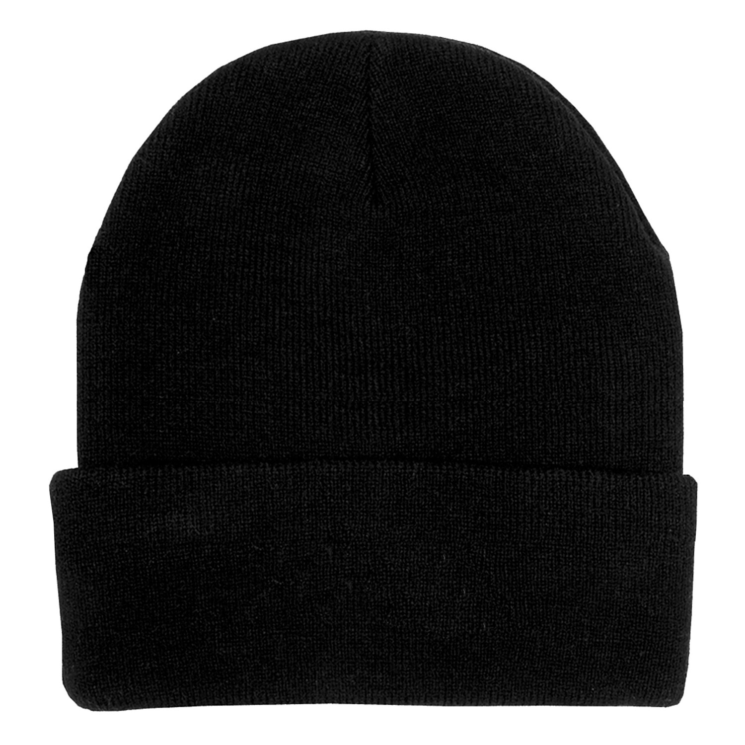 Knit Roll Cuff Beanie Cap 4