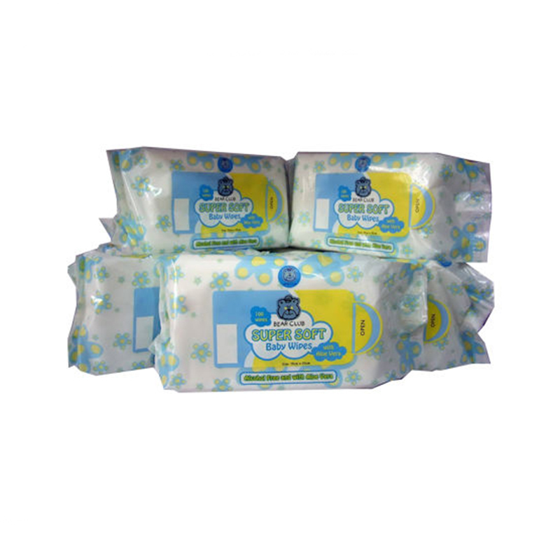 Wet Wipes Antibacterial with Custom Plastic 5